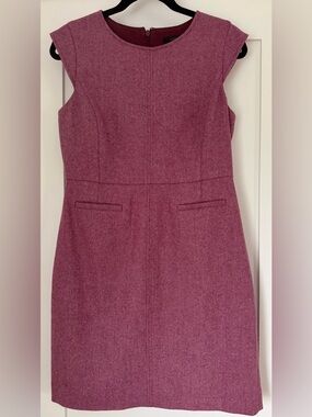 J Crew Women's Sleeveless Wool blend Sheath Dress